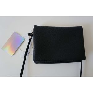 Monki black shoulder bag nwt